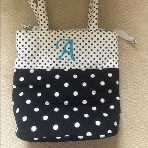 Tote with wallet